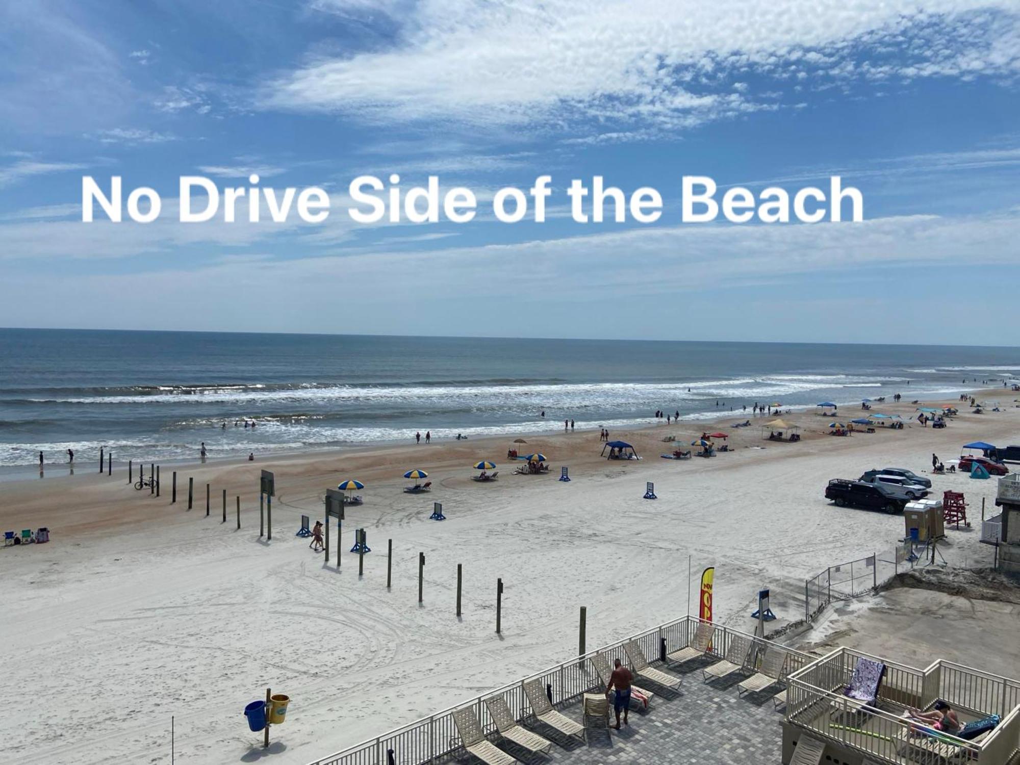 Апартаменты Ocean Breeze - Direct Ocean Front-Pool Is Open Дейтона-Бич Экстерьер фото